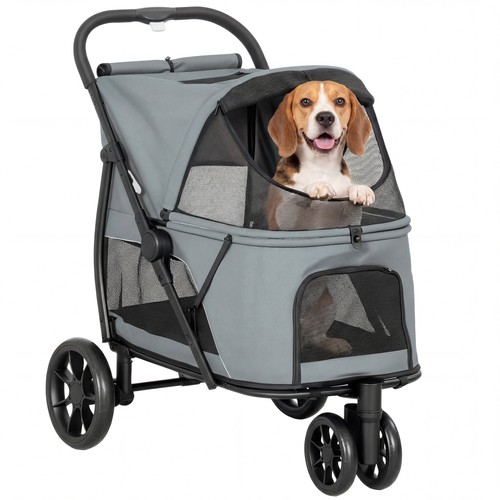 Pawhut dog stroller - dog, stroller,