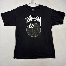 Stussy Gold Flake 8 Ball Shirt