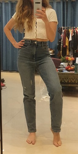 Stradivarius slim mom fit - stradivarius,