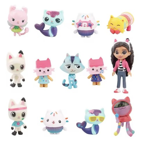 13pcs set gabby dollhouse - 13pcs/set,