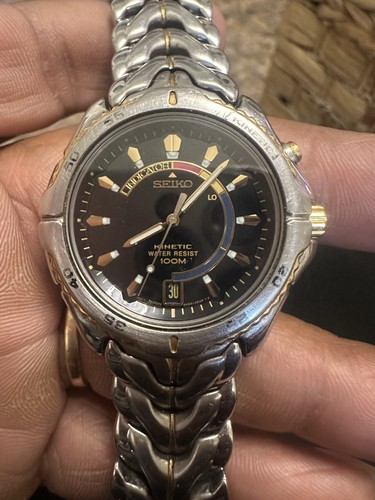 Seiko kinetic 100m - kinetic, 5m62-0b40