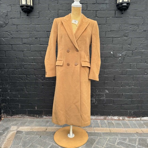 Vtg burberrys caramel cashmere - vtg,