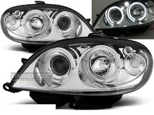 Headlights for Citroen SAXO 99-03 Angel Eyes Chrome LHD LPCI02-ED XINO