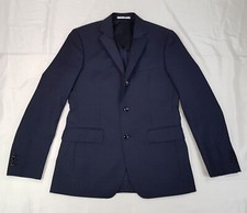 REISS SIZE 38 MENS NAVY WOOL
