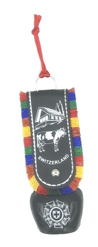 Black swiss cow bell car - swiss,
