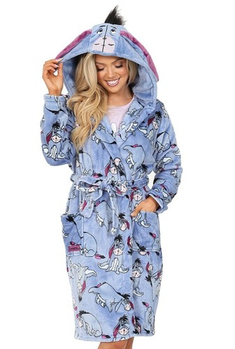 Womens eeyore blue fleece - womens,