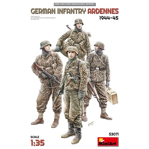 Miniart 53071 german - miniart, infantry