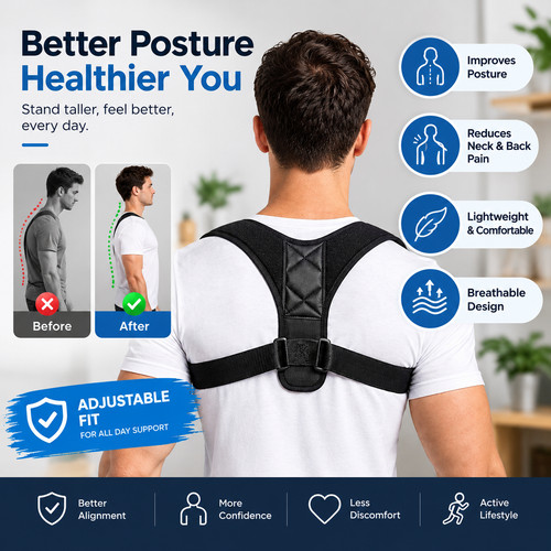 Posture corrector back - back, brace