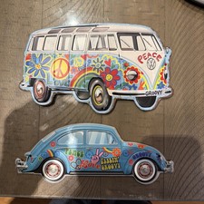 Volkswagen Bus and Beattle Tin