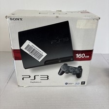 Sony Playstation 3 Slim 160gb Video Games Console BOXED