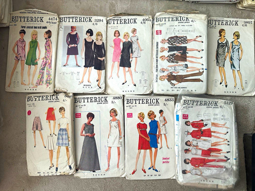 Butterick vintage 1960s sewing - butterick,