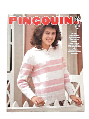 Pingouin knitting pattern 8127 - knitting,