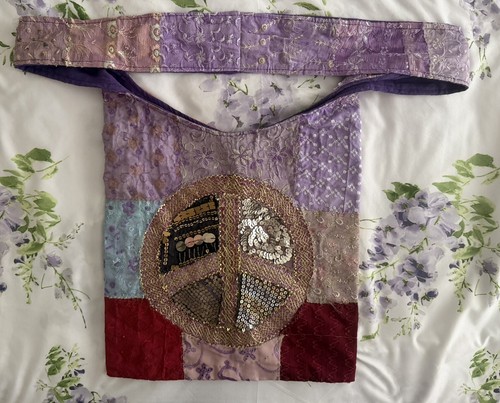 Patchwork crossbody sling - sling, bag