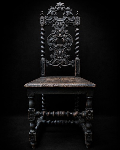 Antique victorian carved - antique, oak