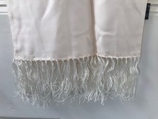 Silk Fringed Light Cream Gents