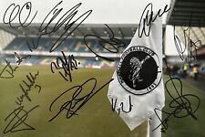 MILLWALL HAND SIGNED A4 PHOTO