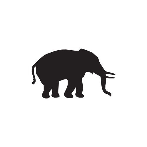 Elephant mammoth tusk - mammoth, vinyl
