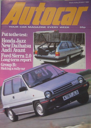 Autocar magazine may 1984 - magazine, 26