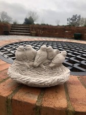 Garden bird bath Concrete Wall