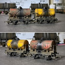 2x Hornby 14T BR Fuel / Oil