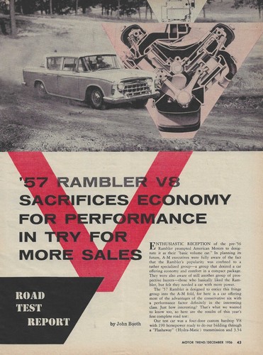 1957 american motors rambler - american,