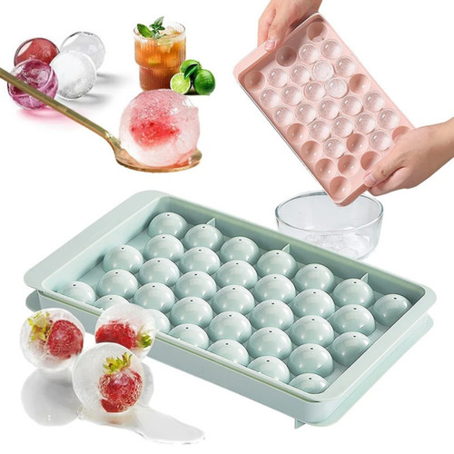 Ice cube tray with - ice, 33