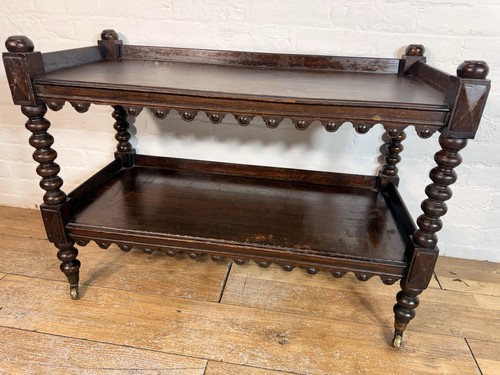 Antique trolley stand - antique,