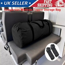 Campervan Mattress Topper Storage Bag Roof Bed Mattress Bag w/ 2 Bandage Straps