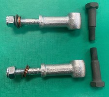 NEW Land Rover Series 3 Windscreen Hinge Pivot Bracket & Bolt Kit UNF 346984