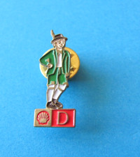 Vintage Shell Oil Pin badge