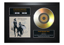 Fleetwood Mac Signed Gold Disc Ltd Edition Framed Picture Memorabilia