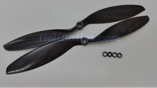 Pair 10x3 1038 carbon fiber - 1038,