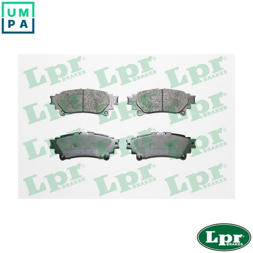 Brake pad set - set,