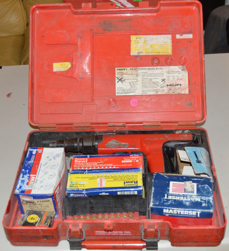Hilti actuated nail gun - nail,