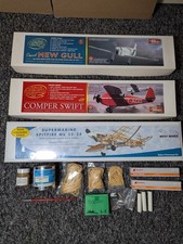 Joblot Aero Graphics/West Wings Balsa Model Aircraft And Lots Of Extras All...