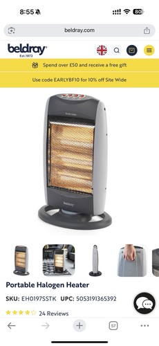 Beldray eh0197s2stk portable - eh0197s2stk,
