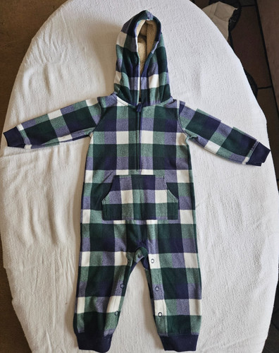 Carter baby checkered fleece - carter's,
