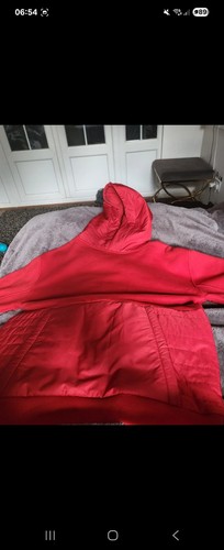 Zara teens red hooded pullover - teens,
