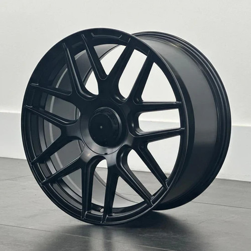 Mo11 satin blk audi - 19",