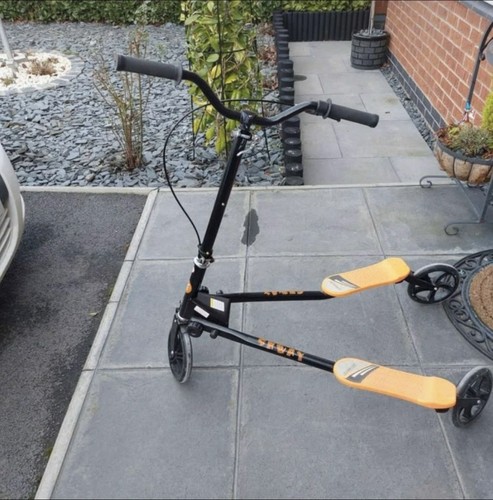 Sway wheel push scooter with - sway,