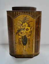 Antique Tin Tea Caddy