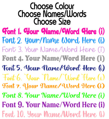Personalised vinyl name - vinyl,