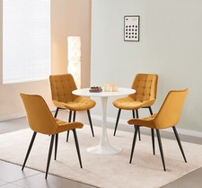 Set 4 Velvet Dining chair