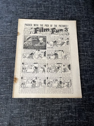 Film fun comic june - -,
