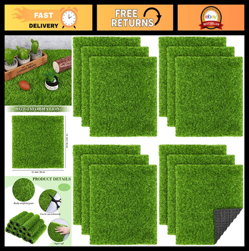 Pack artificial grass mat - 12,