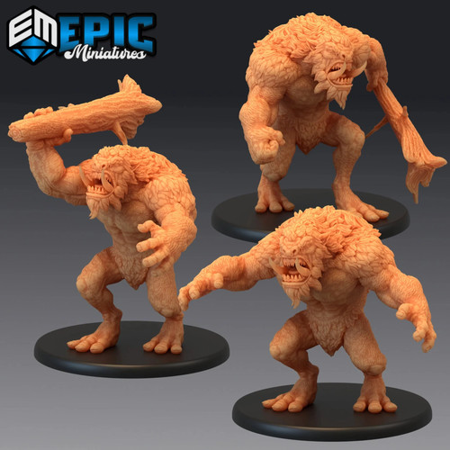 Norse troll miniature 32mm - norse, 28-32mm