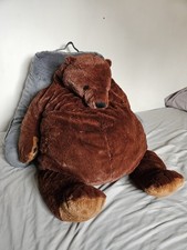 Ikea Brown Bear Soft Toy Large Plush Cute Collectable Bear