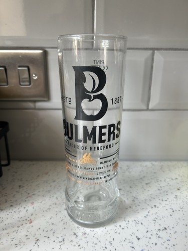 Bulmers cider pint - pint, glass