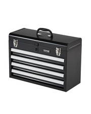 VEVOR Tool Box 20.5-inch Portable Metal Tool Box with 4 Drawers Tool Organizer
