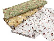 Country Pheasants Fabric